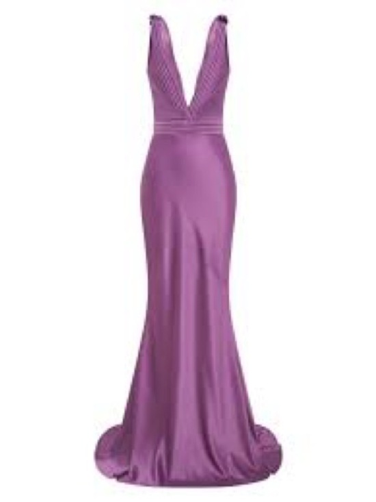 Zhivago Dresses & Skirts - NEVER WORN Sleeveless Lavender V-Neck Maxi Dress with Tie Straps